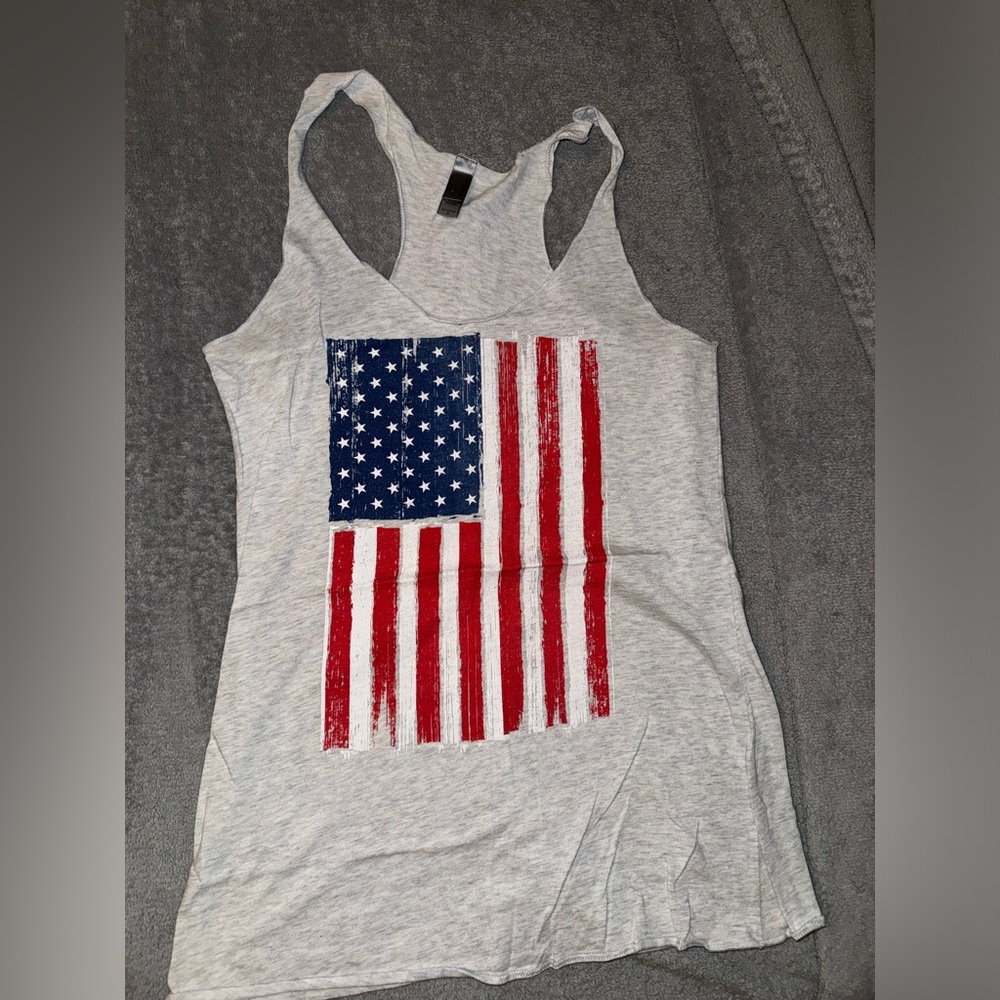 USA FLAG TANK
